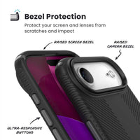 Thumbnail for Speck Presidio2 Grip for iPhone Air - Black/Grey