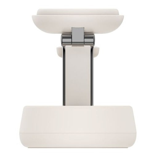 Belkin UltraCharge Pro 3-in-1 Magnetic Charging Dock w/ Qi2 (25W) + 45W Wall Charger + USB-C Cable(1.5M)- Sand