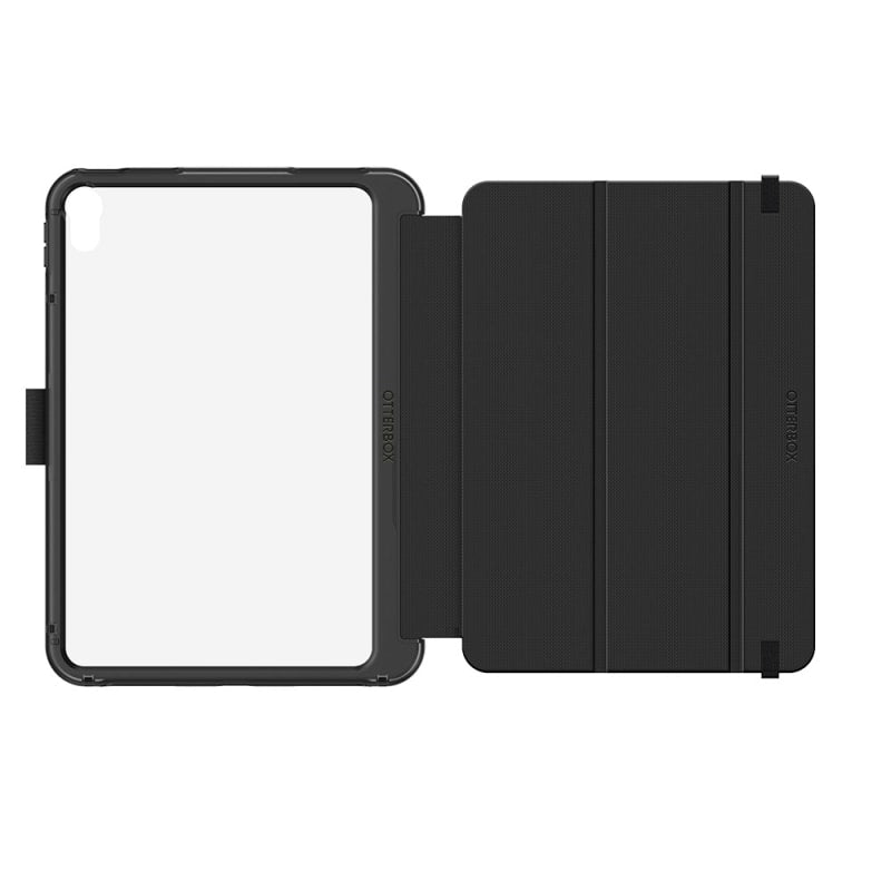 "Otterbox Symmetry Folio Case for iPad 10.9 (10th Gen) - Black / Black "