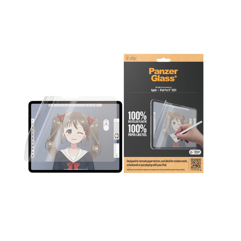 PanzerGlass Graphic Paper Screen Protector for Apple iPad Pro 11" Gen 5 2024