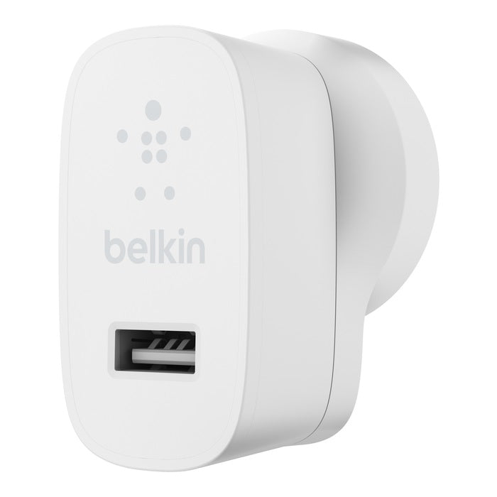 Belkin BoostCharge USB-A Wall Charger 12W - White