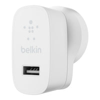 Thumbnail for Belkin BoostCharge USB-A Wall Charger 12W - White
