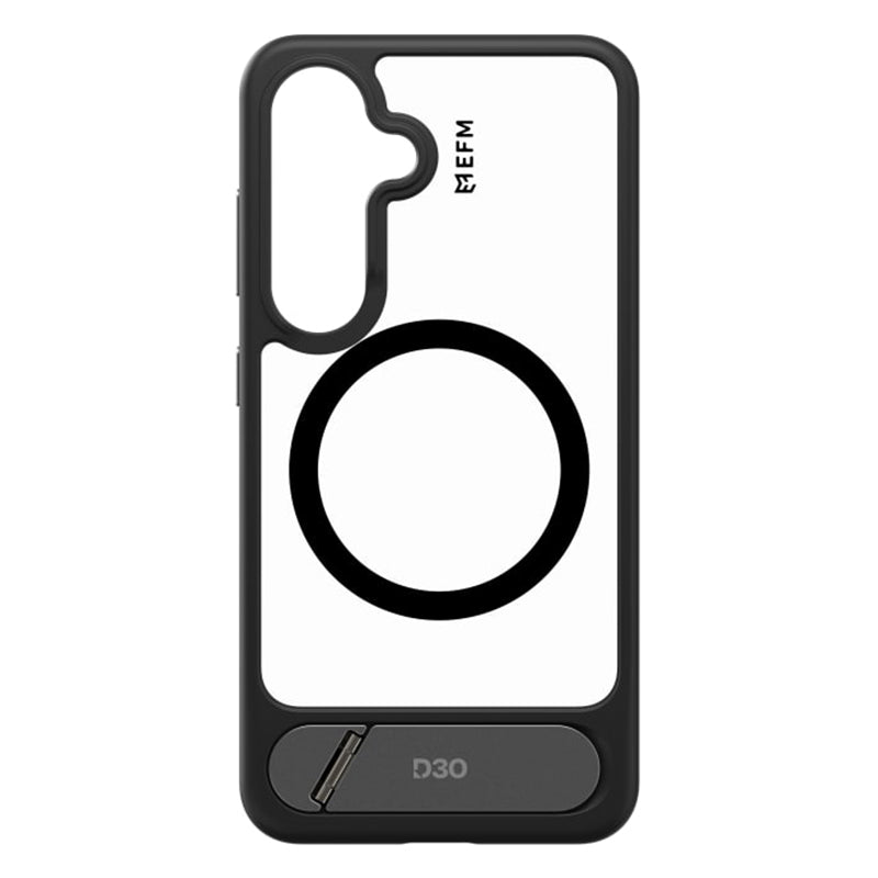 EFM Alta Case with D3O BIO for Samsung Galaxy S25+ (S25 Plus) - Black/Clear