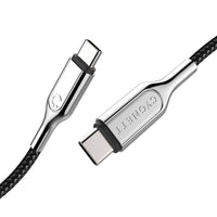 Thumbnail for Cygnett Armoured USB-C to USB-C (USB 2.0) Cable (1m) - Black