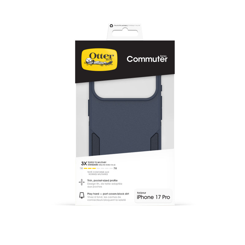 OtterBox Commuter Case with Cam Control for Apple iPhone 17 Pro - Blue