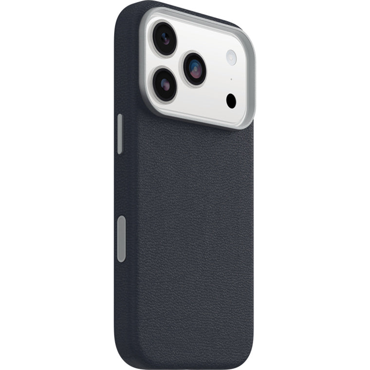 OtterBox Symmetry MagSafe Cactus Leather Case with Camera Control for iPhone 17 Pro - Riverside Blue