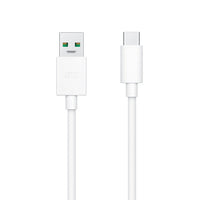Thumbnail for OPPO VOOC 65W 5A 6.5A Fast Cable USB-A to USB-C - White