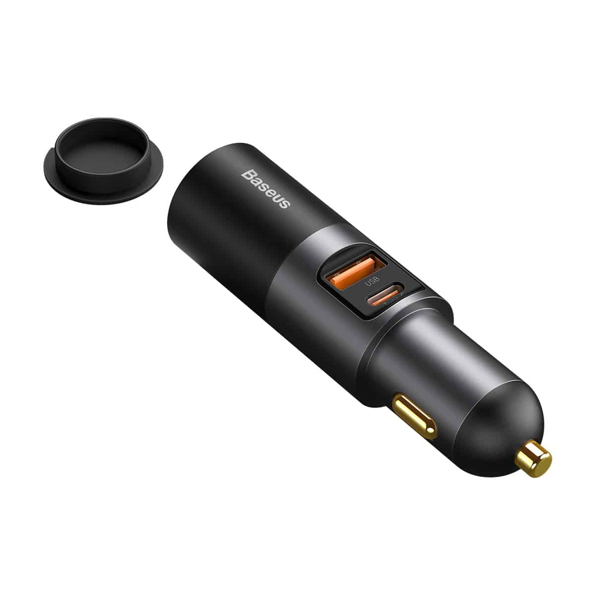 Baseus 120W Car Charger USB-C USB PD3.0 Fast Charging Cigarette Lighter Adapter