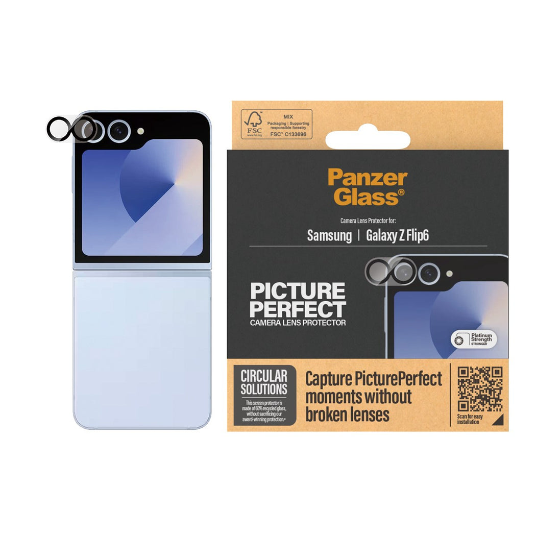 PanzerGlass Picture Perfect Camera Lens Protector for Samsung Galaxy Z Flip6