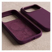 Vonmahlen Soft Silicone Case 2 for iPhone 18 Pro - Burgundy