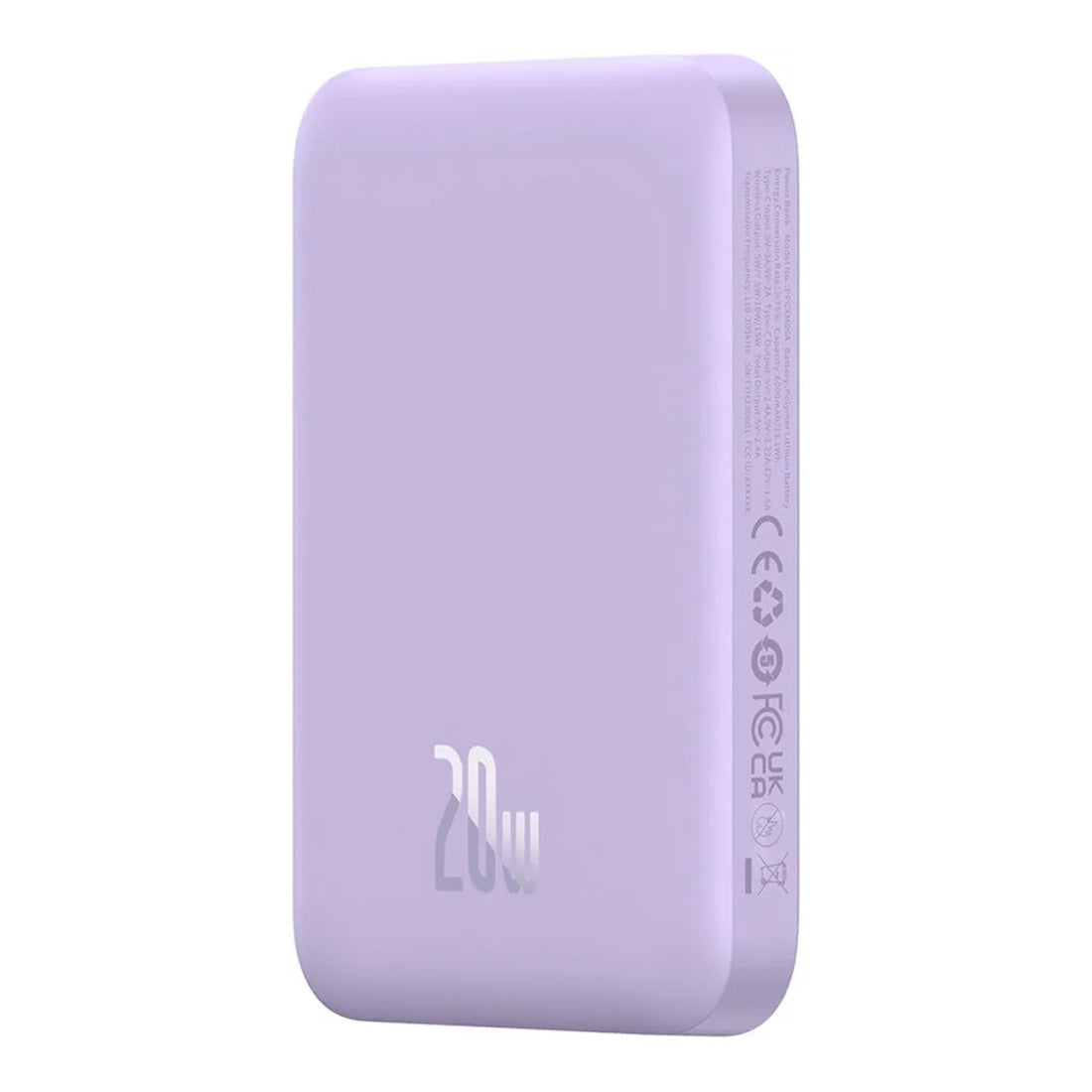 Baseus Magnetic Mini Air 6000mAh 20W Power Bank - Purple