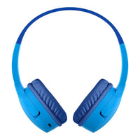 Thumbnail for Belkin SoundForm Mini Wireless On-Ear Headphones for Kids - Blue