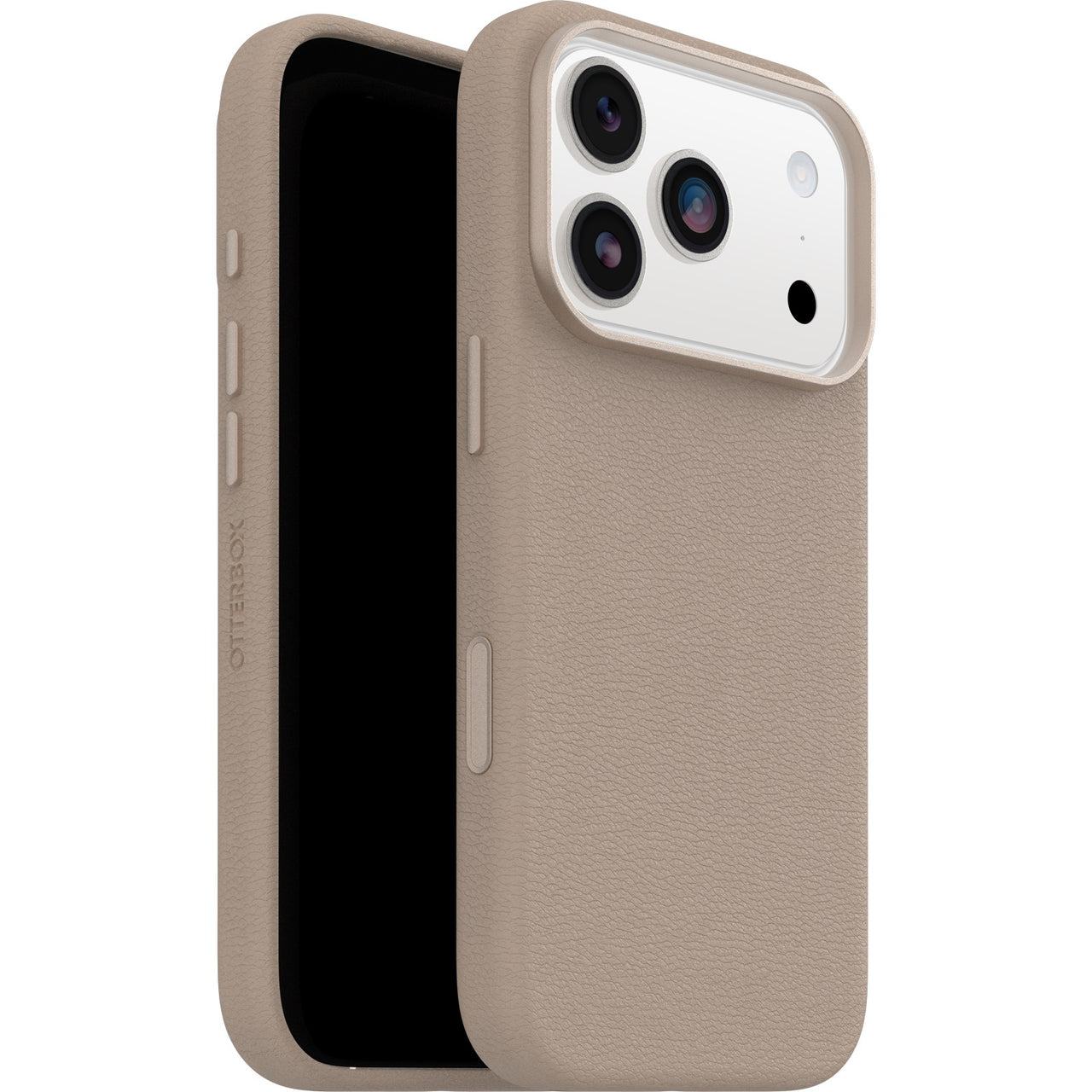 OtterBox Symmetry Cactus Leather MagSafe Case for Apple iPhone 17 Pro 6.3"- Grey