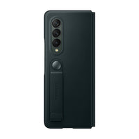 Thumbnail for Samsung Leather Flip Cover for Galaxy Fold3 - Green