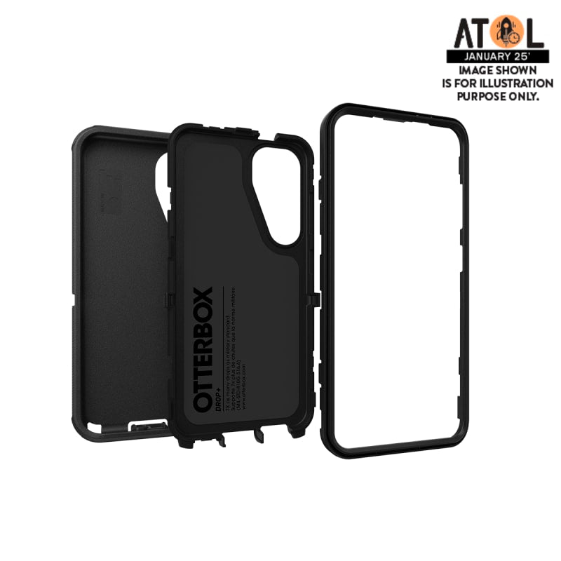OtterBox Defender Case for Samsung Galaxy S25 - Black