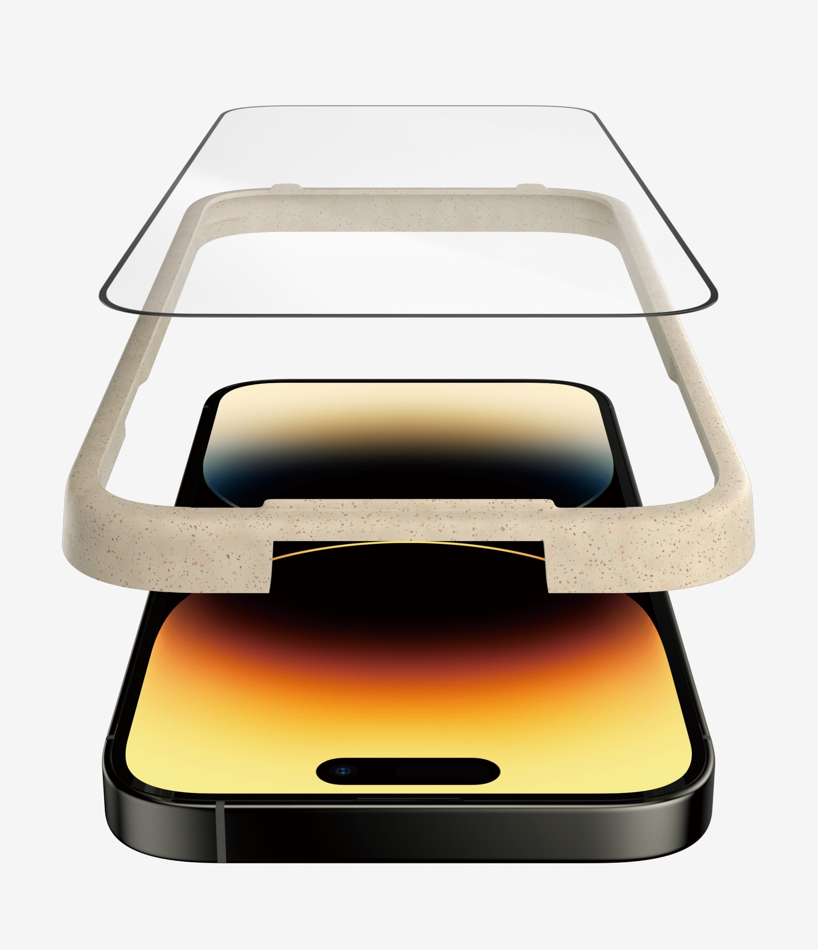 PanzerGlass Ultra-Wide Fit Anti Glare/ Anti-reflective Screen Protector for iPhone 14 Pro