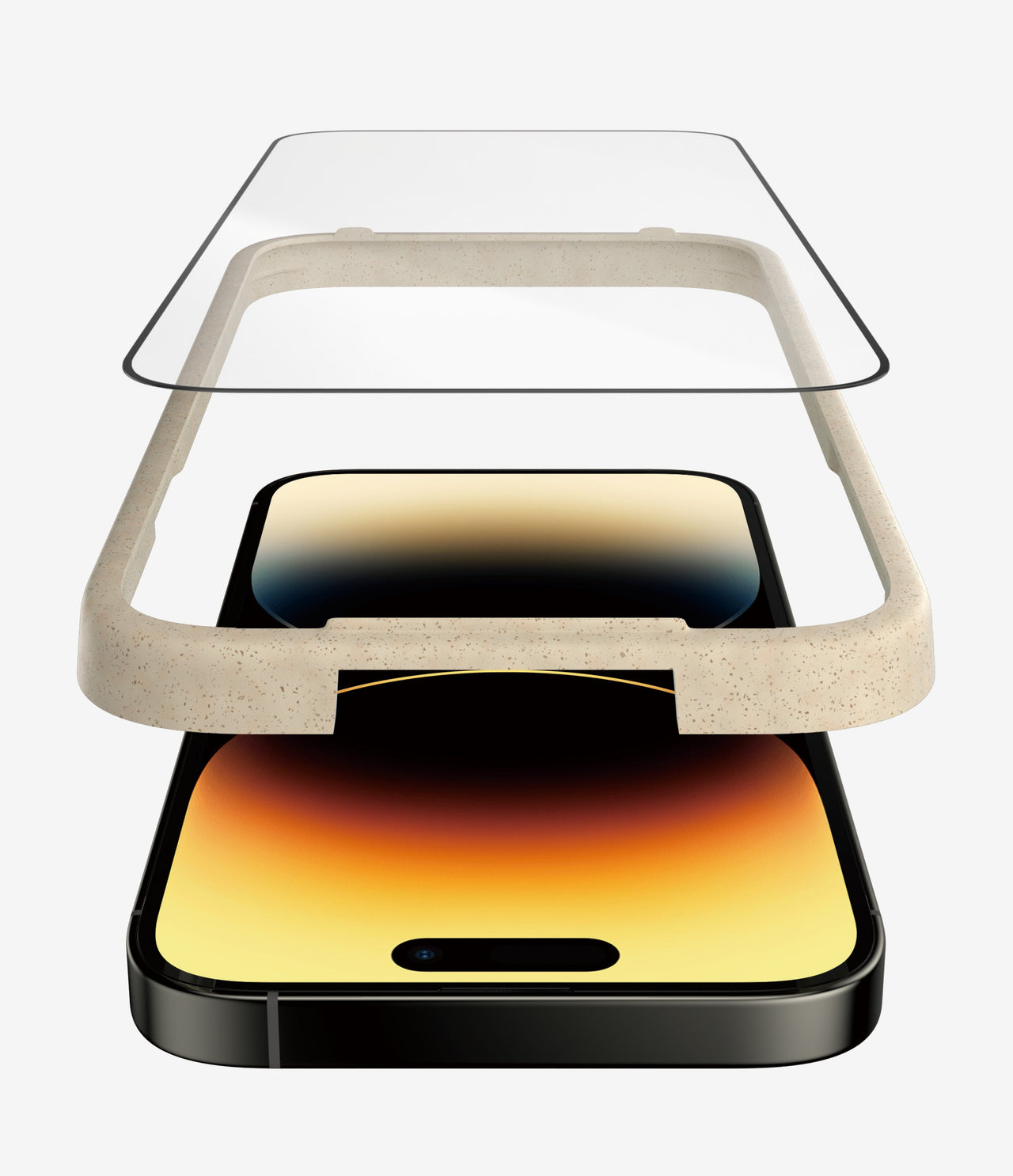 PanzerGlass Ultra-Wide Fit Anti Glare/ Anti-reflective Screen Protector for iPhone 14 Pro