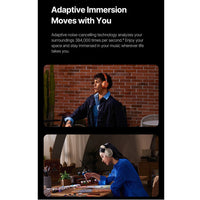 Thumbnail for Baseus Inspire XH1 ANC Wireless Bluetooth Headphones - Black