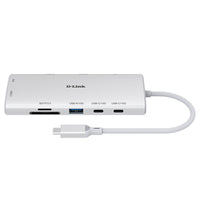 D-Link 10P USB-C Hub w HDMI - White