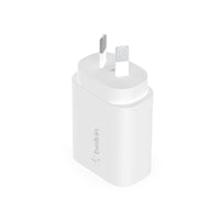 Thumbnail for Belkin BOOSTUP 25W PPS Wall Charger with USB-C PD - White