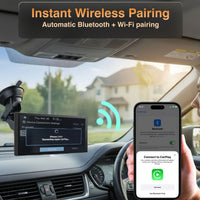 Navig8r 12-inch CarPlay Android Auto Dual Camera