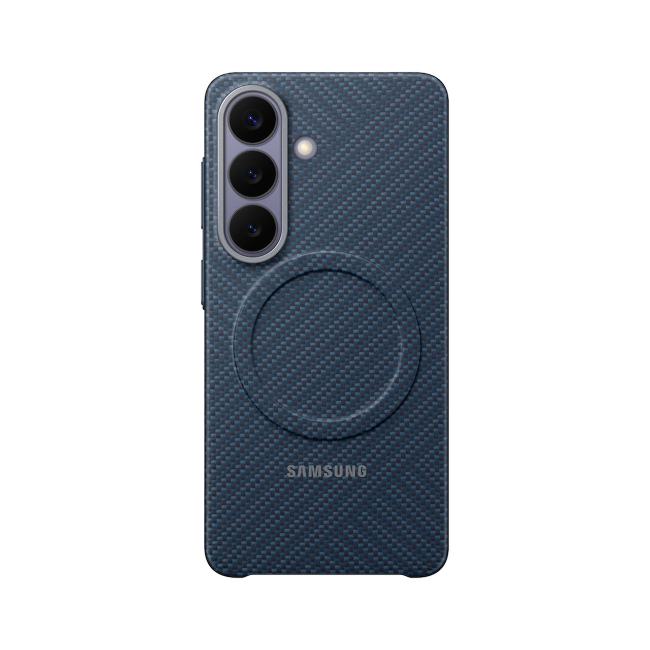 Samsung Galaxy S26 Carbon Magnet Case - Dark Blue