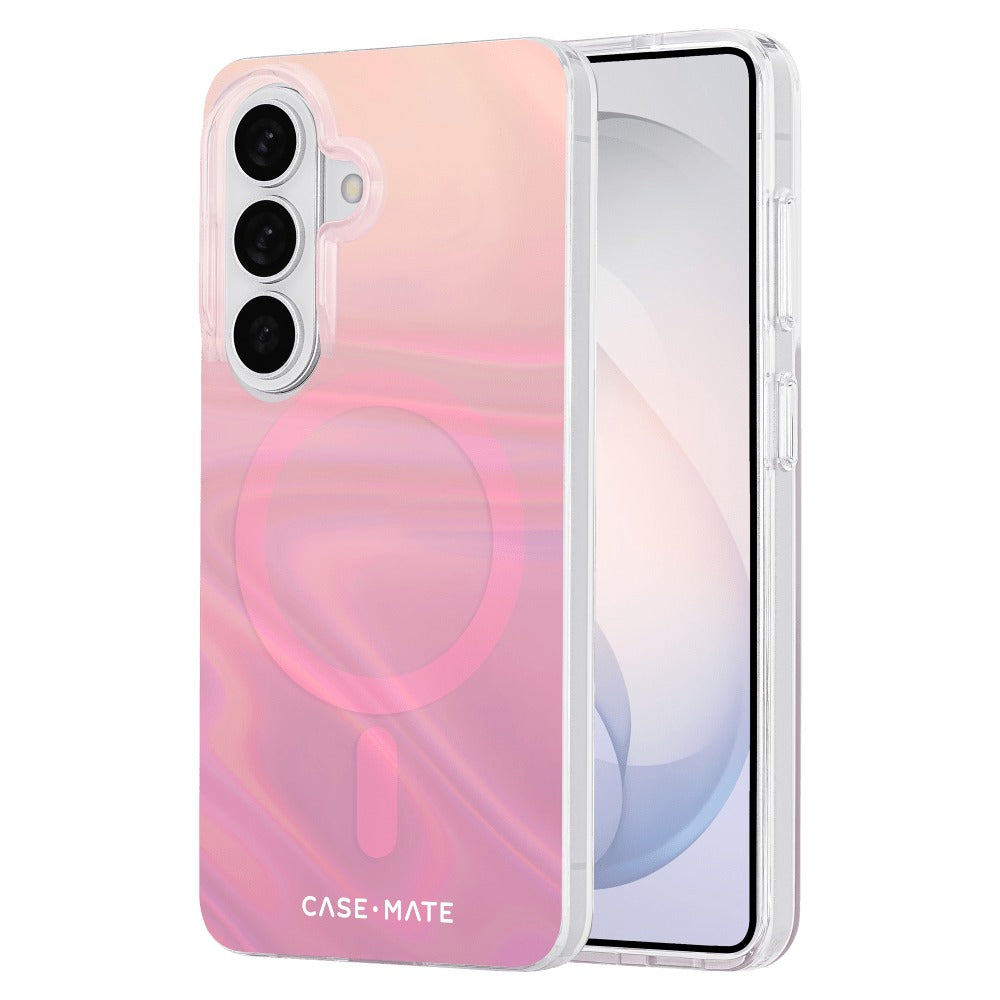 Case Mate Peach Bubble Case with Magnet for Samsung Galaxy S26 Pro - Iridescent