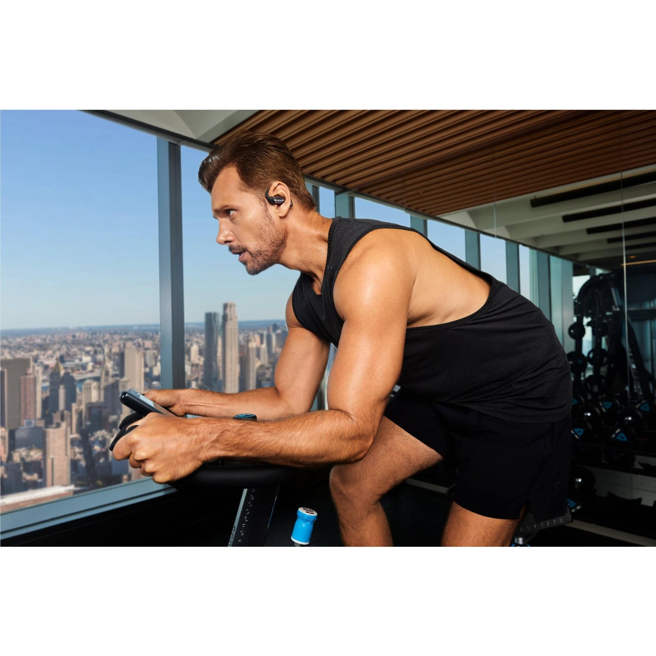 Shokz OpenFit Pro Wireless Open Ear Headphones - Black