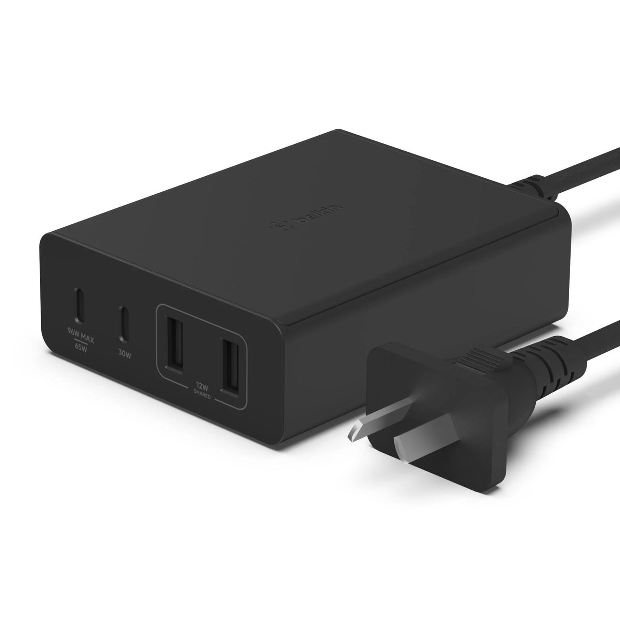 Belkin BoostCharge Pro 4Port GaN Charger 108W- Black