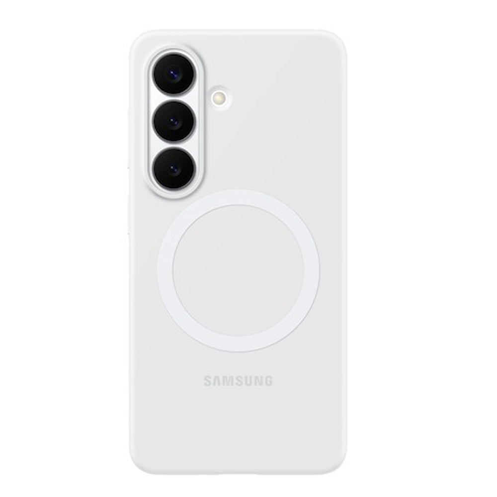 Samsung Silicone Magnet Case for Galaxy S26 - White