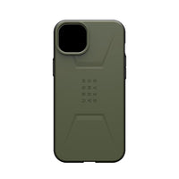 Thumbnail for UAG Civilian Case for iPhone 15 Plus - Olive Drab
