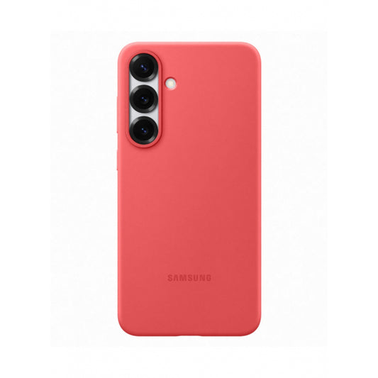 Samsung Genuine Silicone Case for Galaxy S25+ (S25 Plus) - Red