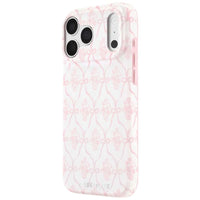 Case-Mate Trellis Bow MagSafe Case for iPhone 18 Pro Max - Ballet Pink
