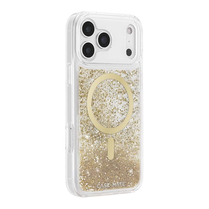 Case-Mate Waterfall MagSafe Case for iPhone 17 Pro Max - Gold