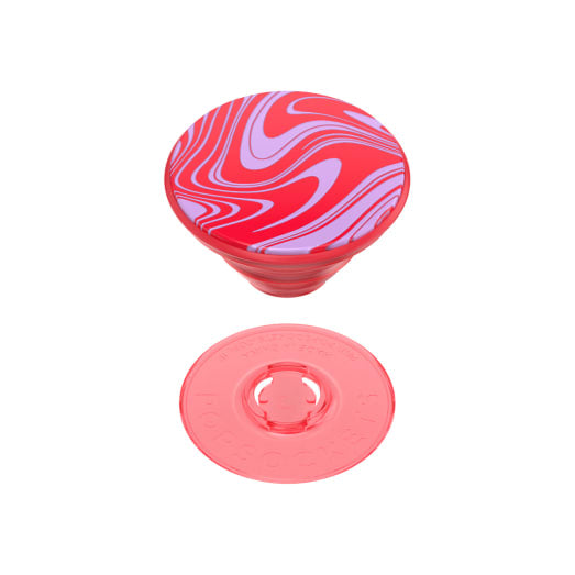 PopSockets Universal PopGrip Ink Swirl Kiss Me Pink - Multi