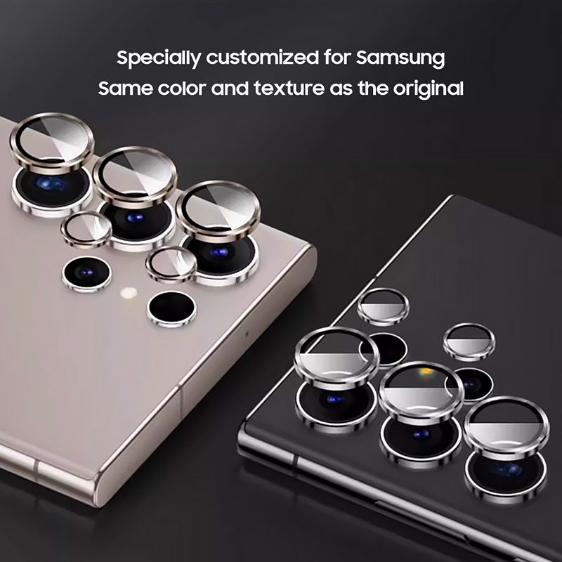 Samsung LITO C2 AR+AF Coating Aluminum Alloy Camera Corning Glass With Easy Installation for Galaxy S26 Ultra - Silver