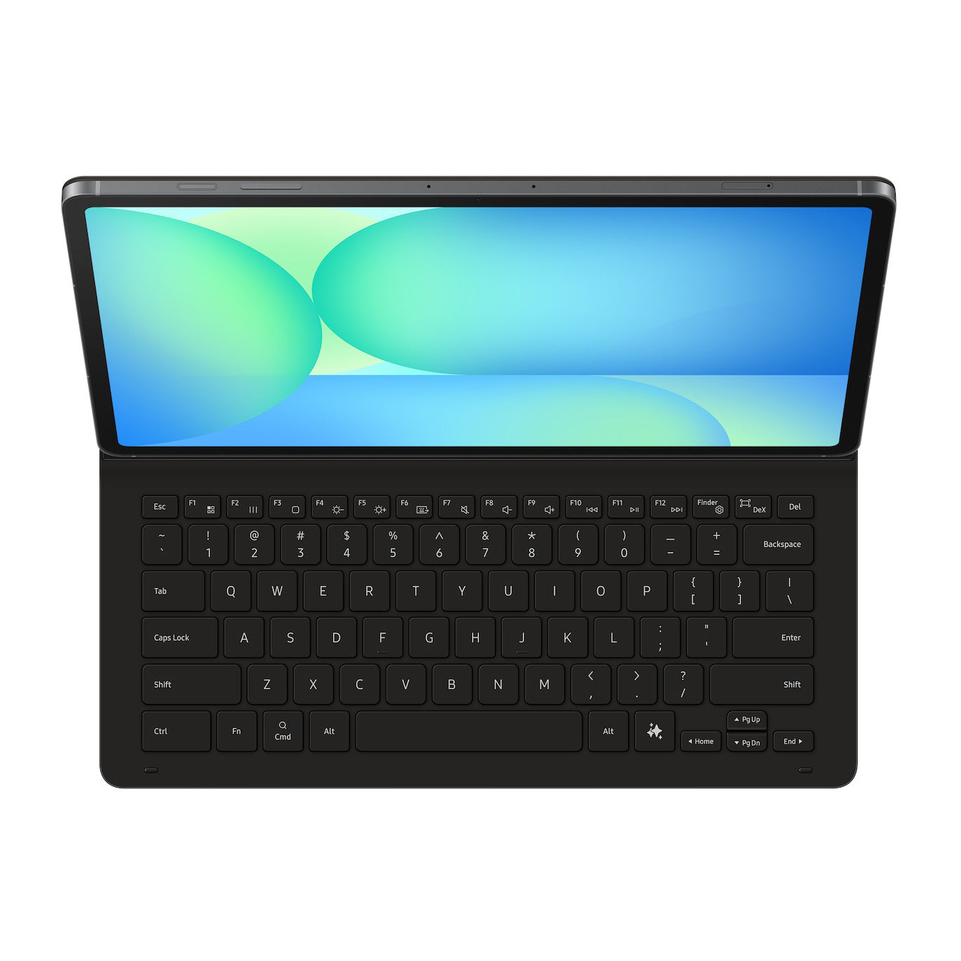 Samsung Book Cover Keyboard Slim for Galaxy Tablet S10 FE Plus - Black