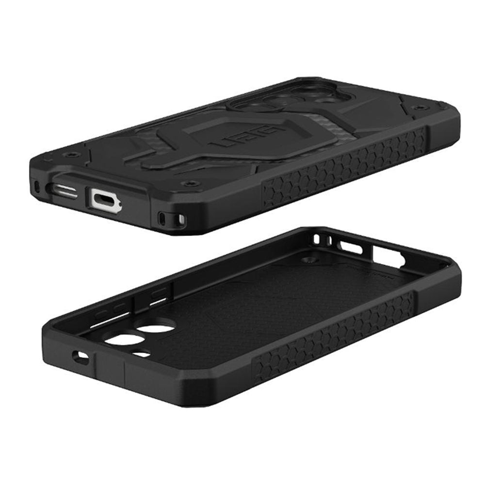 UAG Monarch Pro Case for Samsung S25 - Carbon Fiber