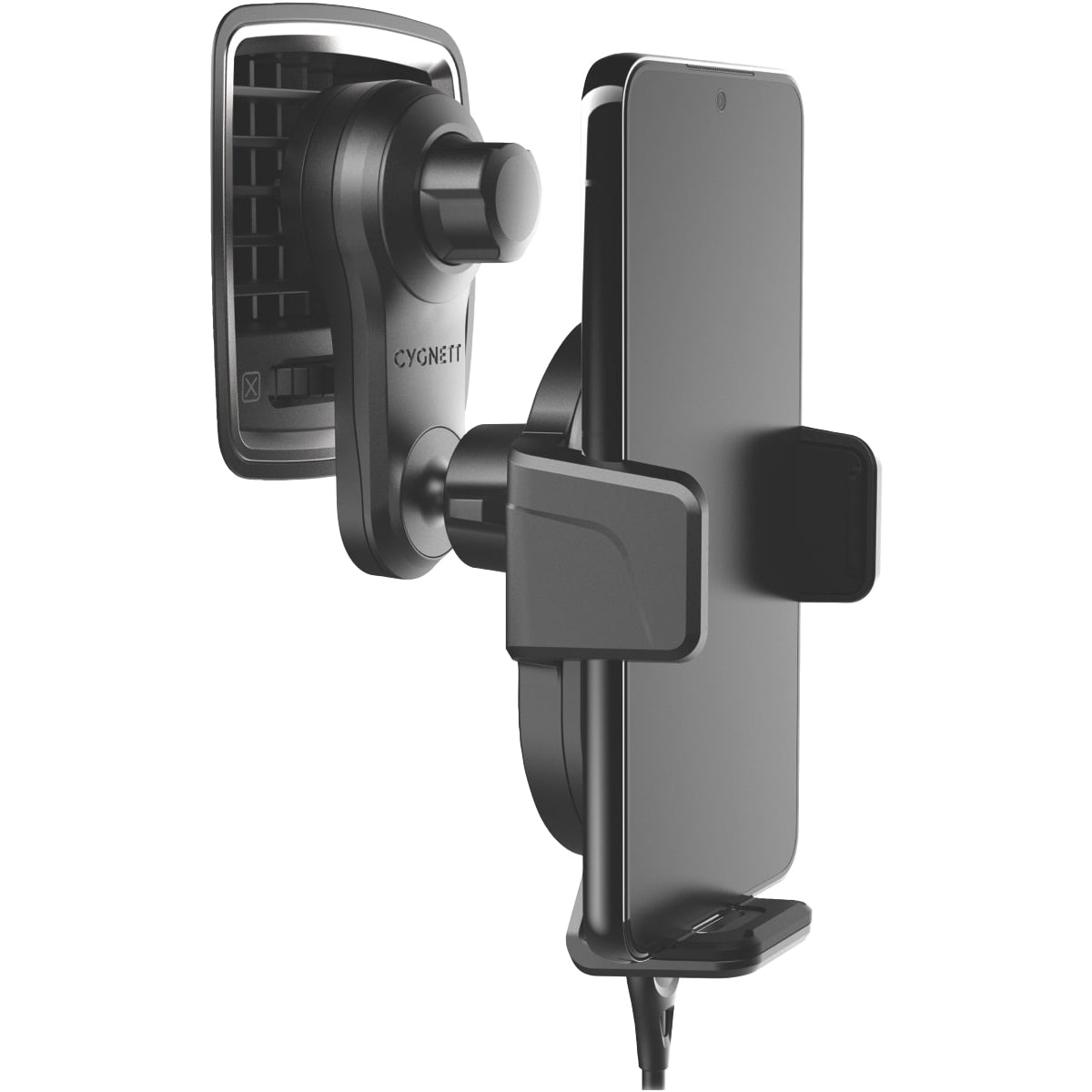 Cygnett EasyMount Wireless Car Charger & Holder - Vent