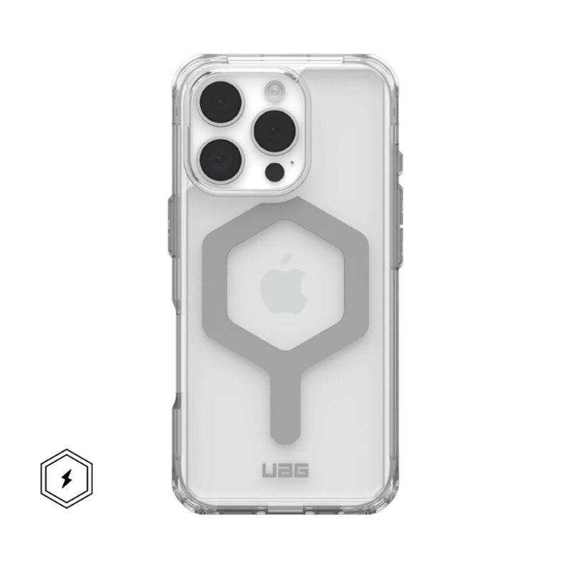 UAG Plyo Magsafe Case for iPhone 16 Pro - Ice/Silver