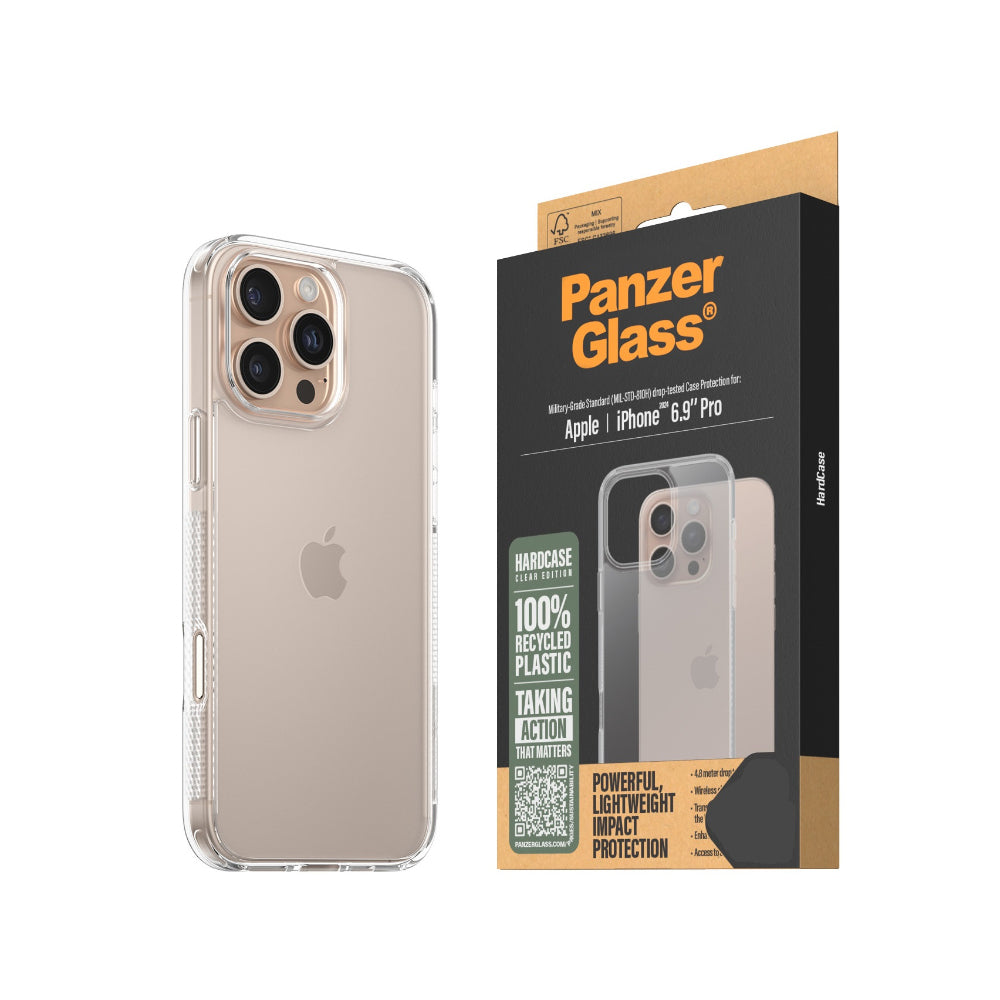 PanzerGlass Hardcase for Apple iPhone 16 Pro Max- Clear