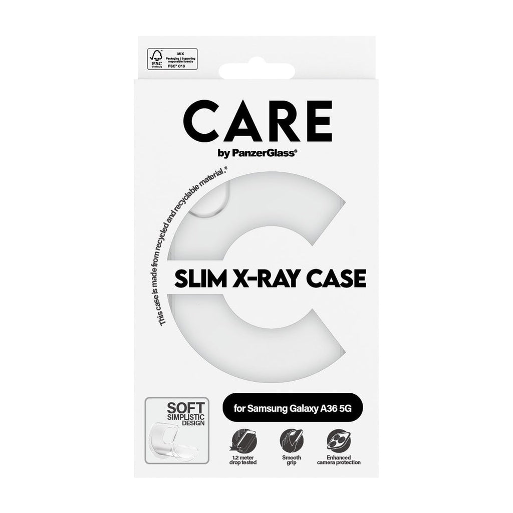 PanzerGlass X-ray Case for Samsung Galaxy A36 5G - Clear