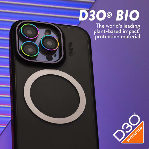 EFM Volta Case Armour with D3O BIO for iPhone 15 Pro Max - Black