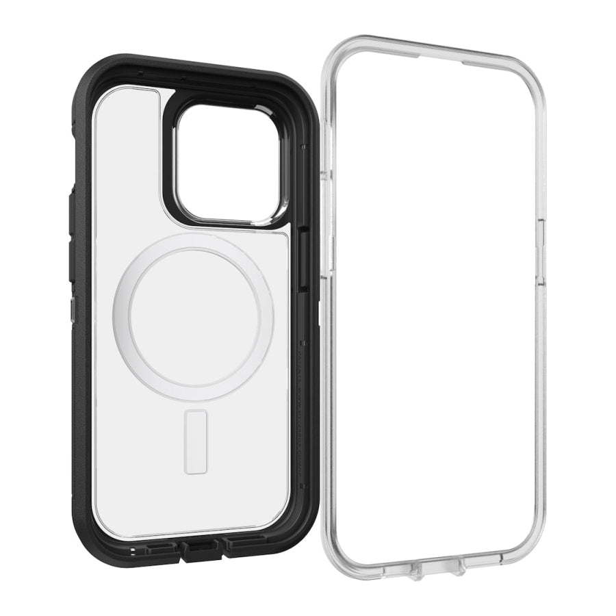 Otterbox Defender XT Clear Case for iPhone 14 Pro (6.1") - Clear / Black Crystal