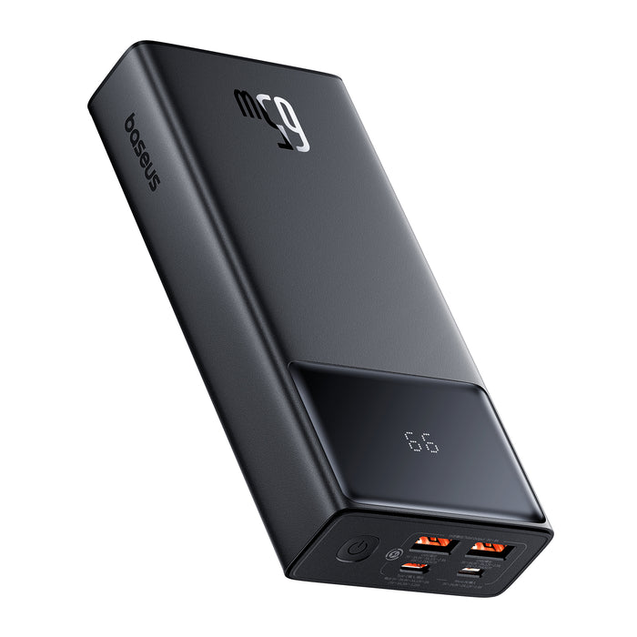 Baseus Star-Lord Digital Display 65W Fast Charging Power Bank 20000mAh - Black
