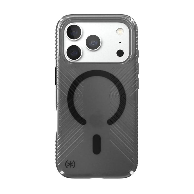 Speck Presidio Lux-Matte MagSafe Case with Camera Control for iPhone 18 Pro - Obsidian