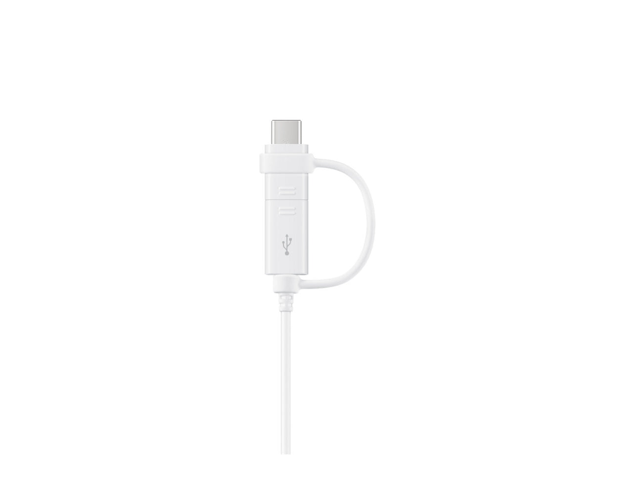 Samsung Data Cable Combo Type C & Micro USB - White New