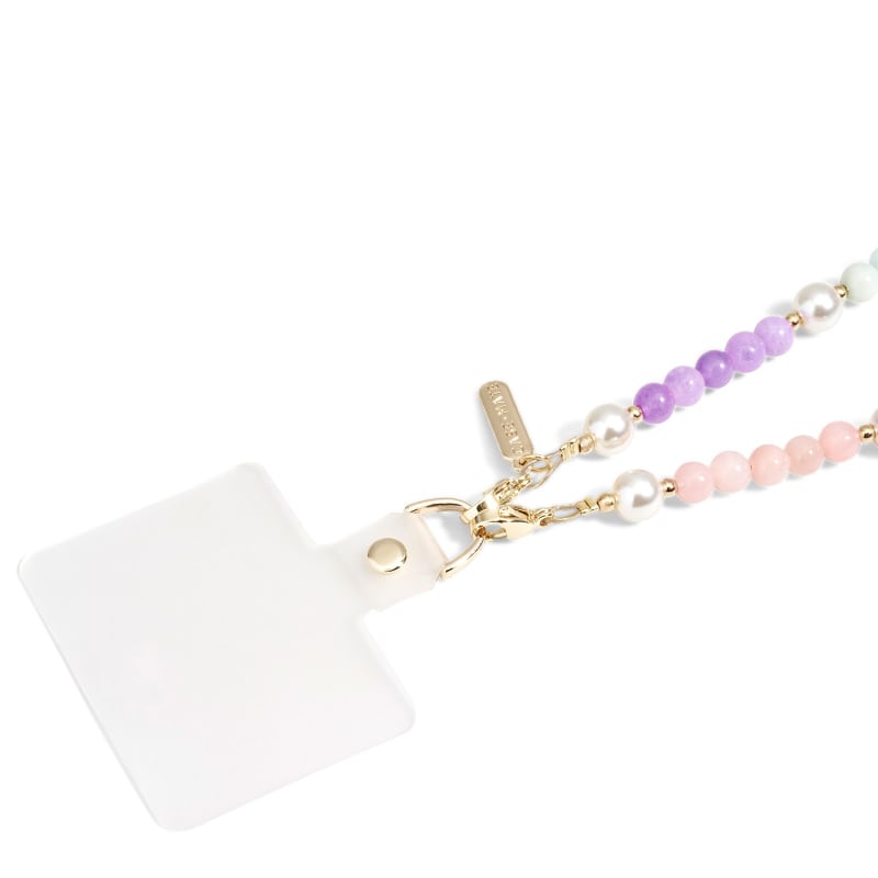 Case-Mate Anchor Card Phone Charm holder chain - Beaded Sugar Rush