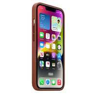 Thumbnail for Apple Leather Case with Magsafe for iPhone 14 - Umber