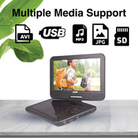 Thumbnail for Laser 10” Portable DVD Player with Anti-Skip Technology